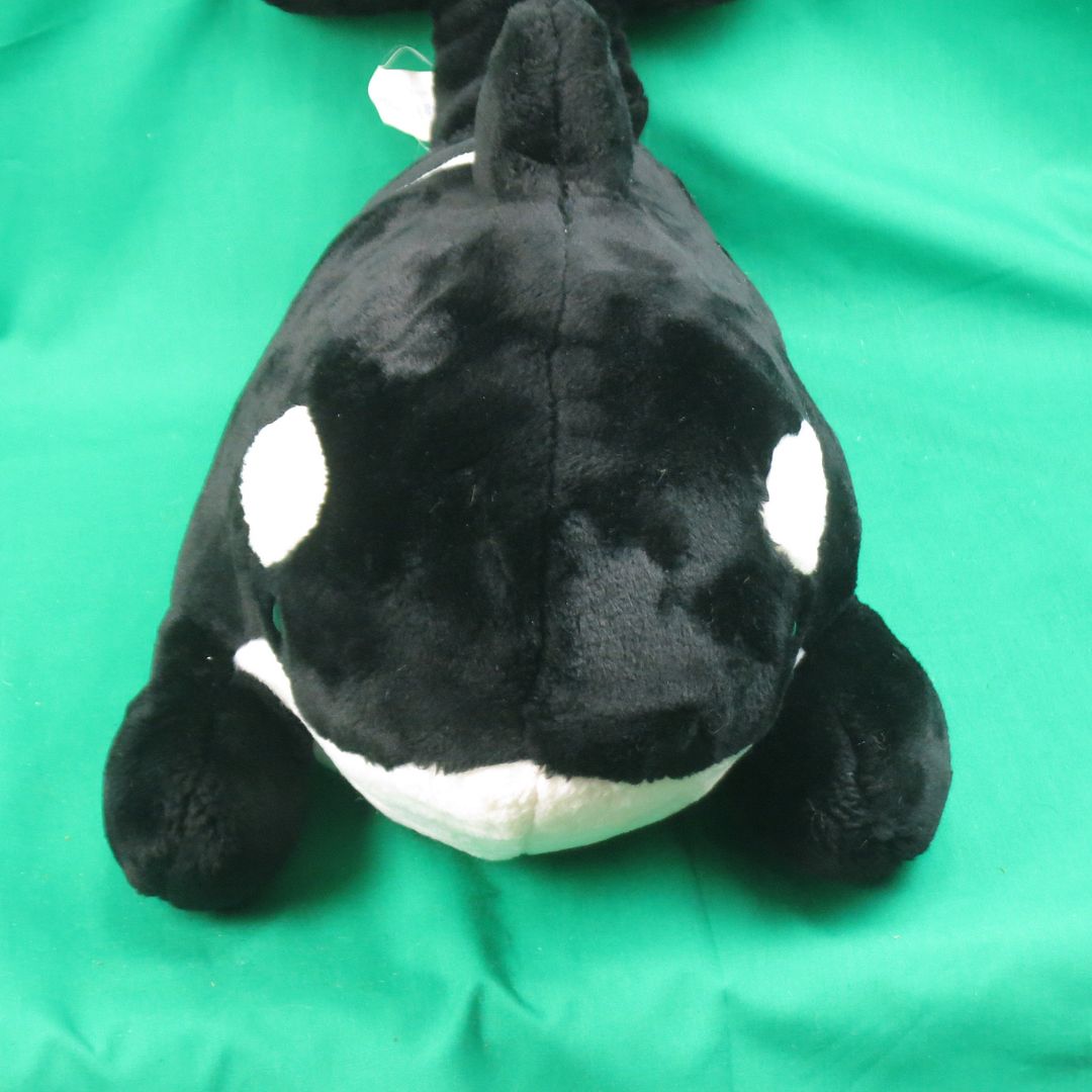 giant stuffed orca